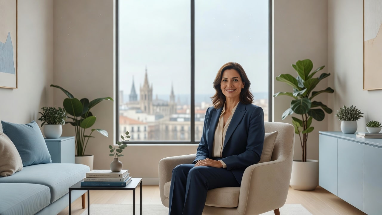Sesión de terapia individual en Barcelona